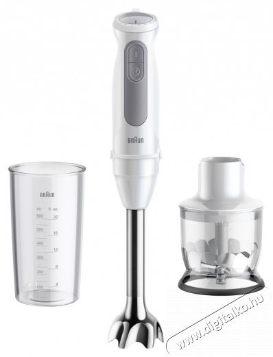 BRAUN MQ50201MWH botmixer Konyhai termékek - Konyhai kisgép (előkészítés / feldolgozás) - Botmixer - 500937