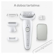 BRAUN Silk-&eacute;pil 9 9-041 Wet & Dry epil&aacute;tor Sz&eacute;ps&eacute;g&aacute;pol&aacute;s / Eg&eacute;szs&eacute;g - Szőrtelen&iacute;tő / borotva - Női szőrtelen&iacute;tő - 500881