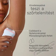 BRAUN Silk·épil 7 7-030 Epilátor Fehér/rózsaszín Szépségápolás / Egészség - Szőrtelenítő / borotva - Női szőrtelenítő - 501028