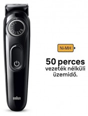 BRAUN BT3420 szakállvágó Szépségápolás / Egészség - Szőrtelenítő / borotva - Arc- és testszőrzet vágó, formázó - 501776