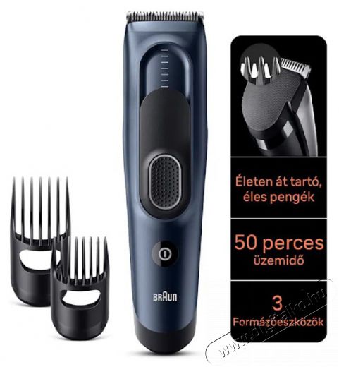 BRAUN HC5350 hajvágó Szépségápolás / Egészség - Hajápolás - Haj / szakáll vágó, nyíró - 501762