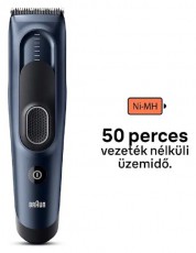 BRAUN HC5350 hajvágó Szépségápolás / Egészség - Hajápolás - Haj / szakáll vágó, nyíró - 501762