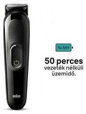 BRAUN MGK3410 multifunkciós testszőrzet ápoló Szépségápolás / Egészség - Szőrtelenítő / borotva - Férfi borotva - 501918