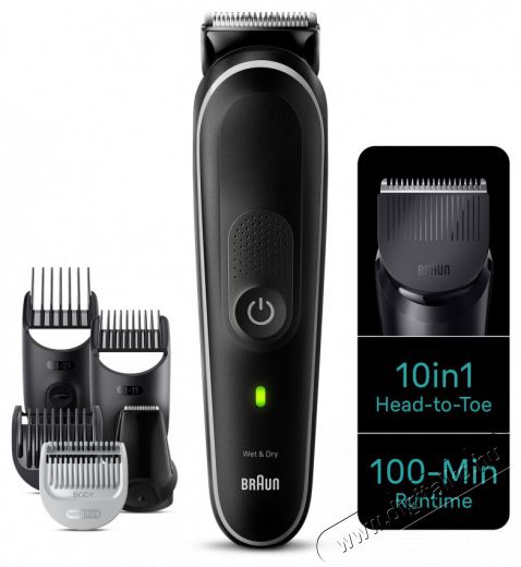 BRAUN MGK5440 multifunkciós testszőrzet ápoló Szépségápolás / Egészség - Szőrtelenítő / borotva - Férfi borotva - 501942