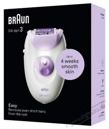 BRAUN SE3-000 epilátor Szépségápolás / Egészség - Szőrtelenítő / borotva - Női szőrtelenítő - 501820