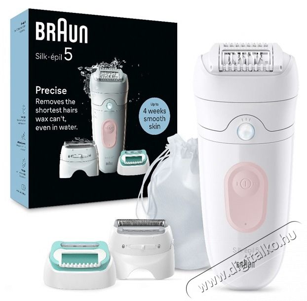 BRAUN SE5-050 epil&aacute;tor Sz&eacute;ps&eacute;g&aacute;pol&aacute;s / Eg&eacute;szs&eacute;g - Szőrtelen&iacute;tő / borotva - Női szőrtelen&iacute;tő - 501817