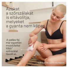 BRAUN SE7-060 epilátor Szépségápolás / Egészség - Szőrtelenítő / borotva - Női szőrtelenítő - 501814