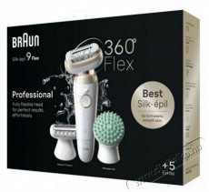 BRAUN Silk-épil 9 Flex 9-071 3D, fehér/arany Szépségápolás / Egészség - Szőrtelenítő / borotva - Női szőrtelenítő - 503124