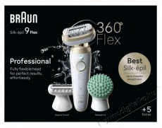 BRAUN Silk-épil 9 Flex 9-071 3D, fehér/arany Szépségápolás / Egészség - Szőrtelenítő / borotva - Női szőrtelenítő - 503124