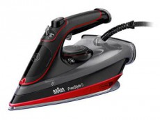 BRAUN FreeStyle 5 SI5057RD fekete-piros gőzölős vasaló Háztartás / Otthon / Kültér - Vasaló - Vasaló - 505146