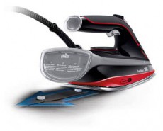 BRAUN FreeStyle 5 SI5057RD fekete-piros gőzölős vasaló Háztartás / Otthon / Kültér - Vasaló - Vasaló - 505146