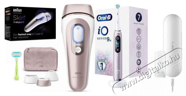 BRAUN I Expert PL7253 + Oral-B iO 9 rózsaszín Csomagok - Csomag ajánlatok - 511823