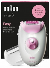 BRAUN Silk-épil 3 3-031, Rózsaszín Újdonságok - Új termékek - 511846