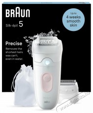 BRAUN Silk-épil 5 5-030 Fehér/Rózsaszín Szépségápolás / Egészség - Szőrtelenítő / borotva - Női szőrtelenítő - 511843