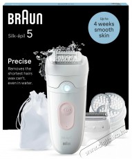 BRAUN Silk-épil 5 5-060, Fehér/Rózsaszín Szépségápolás / Egészség - Szőrtelenítő / borotva - Női szőrtelenítő - 511835