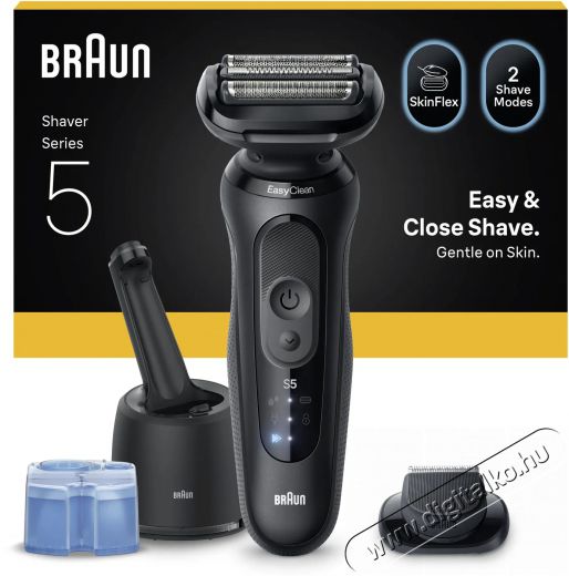BRAUN Series 5 Wet&Dry 52-N7200CC Újdonságok - Új termékek - 512654