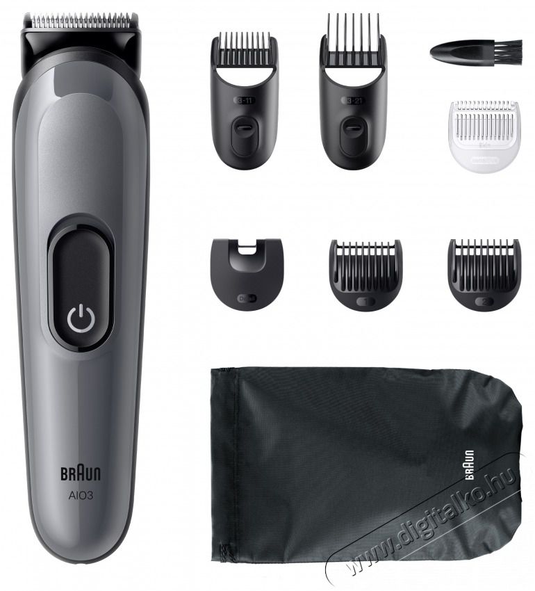 BRAUN AIO 3540 multifunkci&oacute;s testszőrzet &aacute;pol&oacute; Sz&eacute;ps&eacute;g&aacute;pol&aacute;s / Eg&eacute;szs&eacute;g - Szőrtelen&iacute;tő / borotva - F&eacute;rfi borotva - 513495