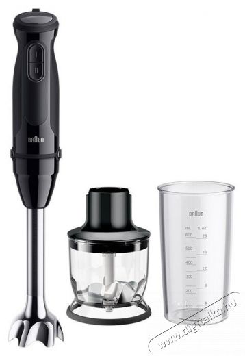 BRAUN MQ30.201.MBK BOTMIXER Konyhai term&eacute;kek - Konyhai kisg&eacute;p (elők&eacute;sz&iacute;t&eacute;s / feldolgoz&aacute;s) - Botmixer - 516047