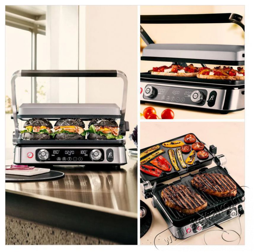 BRAUN MultiGrill 9 CG9160 Konyhai term&eacute;kek - Konyhai kisg&eacute;p (s&uuml;t&eacute;s / főz&eacute;s / hűt&eacute;s / &eacute;telk&eacute;sz&iacute;t&eacute;s) - Kontakt grill s&uuml;tő / s&uuml;tőlap - 523184