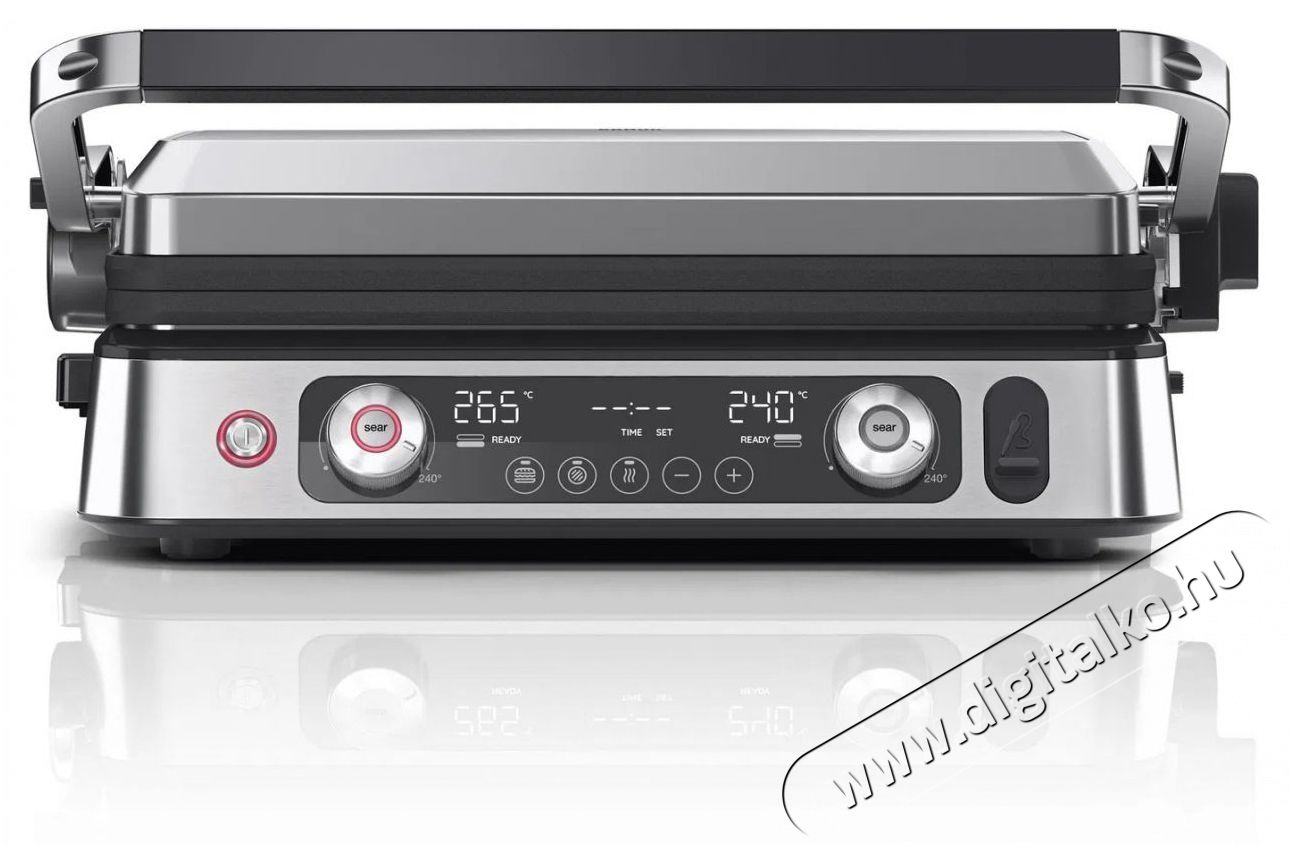 BRAUN MultiGrill 9 CG9160 Konyhai term&eacute;kek - Konyhai kisg&eacute;p (s&uuml;t&eacute;s / főz&eacute;s / hűt&eacute;s / &eacute;telk&eacute;sz&iacute;t&eacute;s) - Kontakt grill s&uuml;tő / s&uuml;tőlap - 523184