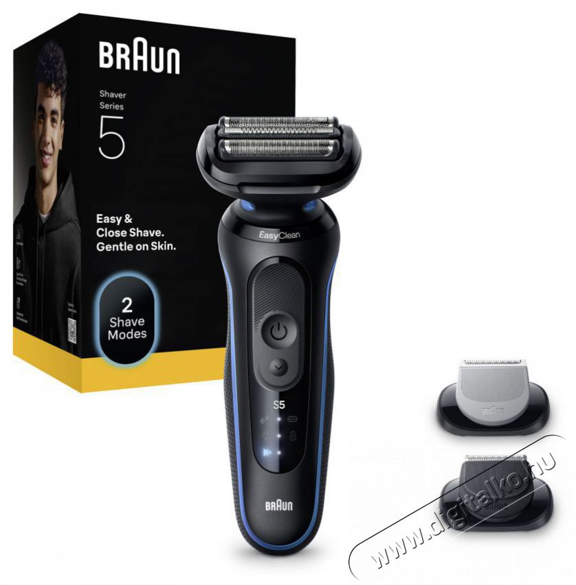 BRAUN Series 5 Wet&Dry 52-B1650S Borotva Sz&eacute;ps&eacute;g&aacute;pol&aacute;s / Eg&eacute;szs&eacute;g - Szőrtelen&iacute;tő / borotva - F&eacute;rfi borotva - 524480