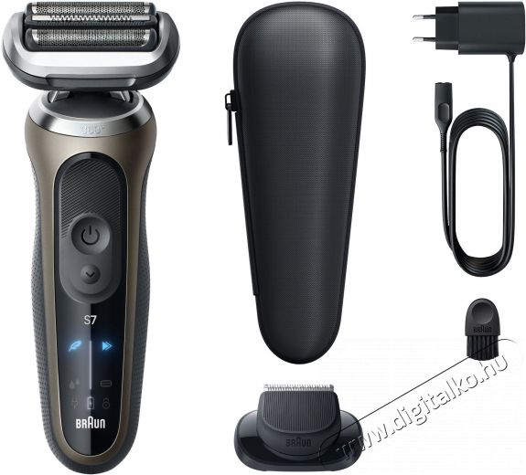 BRAUN Series 7 Wet&Dry 72-C1200S Borotva Sz&eacute;ps&eacute;g&aacute;pol&aacute;s / Eg&eacute;szs&eacute;g - Szőrtelen&iacute;tő / borotva - F&eacute;rfi borotva - 524481
