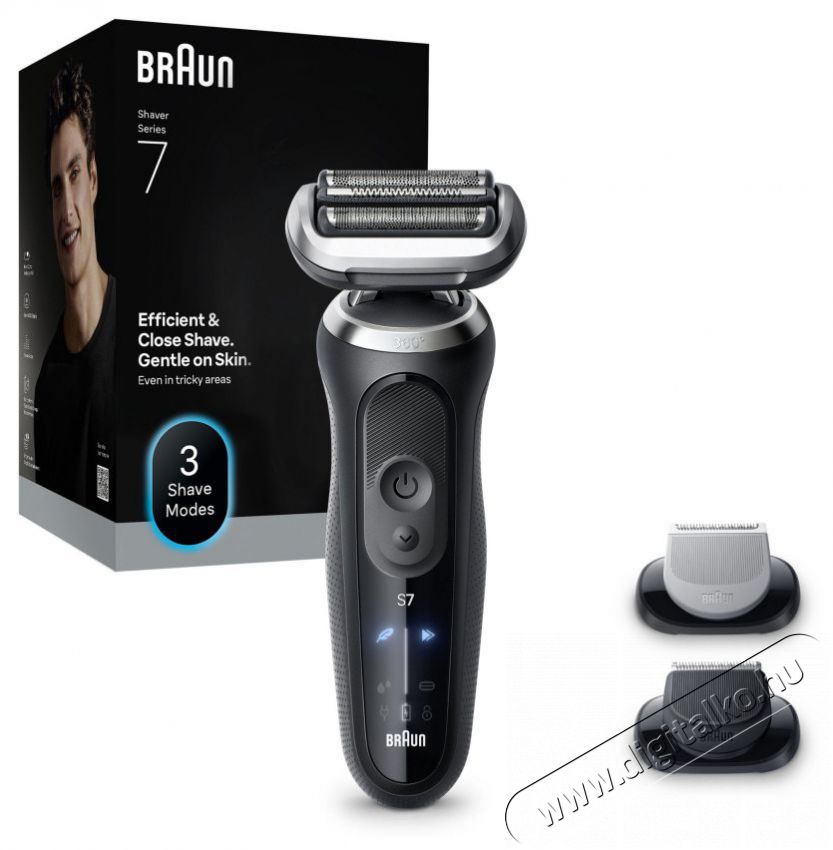 BRAUN Series 7 Wet&Dry 72-N1620S Borotva Sz&eacute;ps&eacute;g&aacute;pol&aacute;s / Eg&eacute;szs&eacute;g - Szőrtelen&iacute;tő / borotva - F&eacute;rfi borotva - 524482