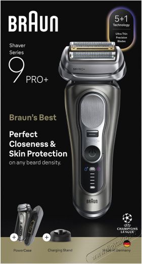 BRAUN Series 9 PRO+ Wet&Dry 9625s Borotva Sz&eacute;ps&eacute;g&aacute;pol&aacute;s / Eg&eacute;szs&eacute;g - Szőrtelen&iacute;tő / borotva - F&eacute;rfi borotva - 524486