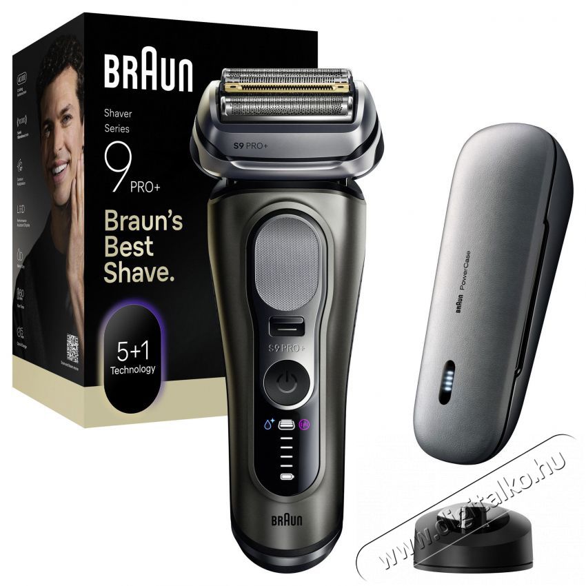 BRAUN Series 9 PRO+ Wet&Dry 9625s Borotva Sz&eacute;ps&eacute;g&aacute;pol&aacute;s / Eg&eacute;szs&eacute;g - Szőrtelen&iacute;tő / borotva - F&eacute;rfi borotva - 524486