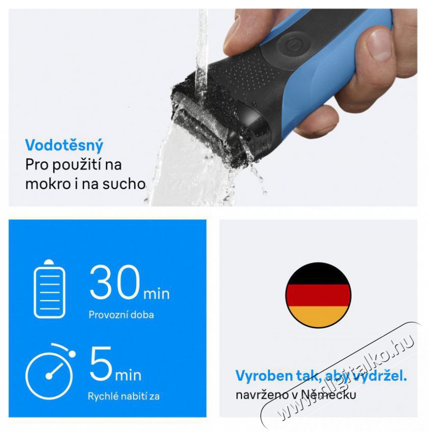 BRAUN Series 3 310BT Shave&Style Sz&eacute;ps&eacute;g&aacute;pol&aacute;s / Eg&eacute;szs&eacute;g - Szőrtelen&iacute;tő / borotva - F&eacute;rfi borotva - 528528