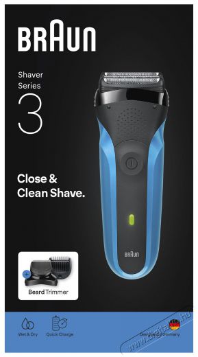 BRAUN Series 3 310BT Shave&Style Sz&eacute;ps&eacute;g&aacute;pol&aacute;s / Eg&eacute;szs&eacute;g - Szőrtelen&iacute;tő / borotva - F&eacute;rfi borotva - 528528