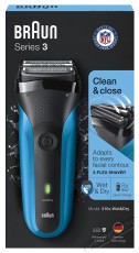 BRAUN Series 3 Wet&Dry 310 Szépségápolás / Egészség - Szőrtelenítő / borotva - Férfi borotva - 528530