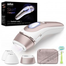 BRAUN IPL Skin I-Expert PL7257 + tok és 3 fej villanófényes szőrtelenítő Szépségápolás / Egészség - Szőrtelenítő / borotva - Női szőrtelenítő - 529320