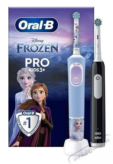 BRAUN Pro Series 1 + Pro Kids 3+ Frozen, elektromos fogkefe, Family Editon (10PO010420) Sz&eacute;ps&eacute;g&aacute;pol&aacute;s / Eg&eacute;szs&eacute;g - Sz&aacute;j / fog &aacute;pol&aacute;s - Elektromos fogkefe - 532859