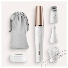 BRAUN FaceSpa Pro 911 3 az 1-ben Epil&aacute;tor, 10 mikrony&iacute;l&aacute;s, Mikrovibr&aacute;ci&oacute;s applik&aacute;torfej, Wet   Dry, Feh&eacute;r/Bronz Sz&eacute;ps&eacute;g&aacute;pol&aacute;s / Eg&eacute;szs&eacute;g - Arc / bőr &aacute;pol&aacute;s - Kieg&eacute;sz&iacute;tő - 533099