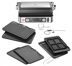 BRAUN MultiGrill 9Pro CG9167 kontakt grill, 2200 W, 3 főz&eacute;si m&oacute;d, maxim&aacute;lis hőm&eacute;rs&eacute;klet 265˚C, 3 program, s&uuml;t&eacute;si funkci&oacute;, főz&eacute;si hőm&eacute;rő, 3 k&eacute;szlet főzőlap, ez&uuml;st/fekete Konyhai term&eacute;kek - Konyhai kisg&eacute;p kieg&eacute;sz&iacute;tő - Szendvics / gofri / grill s&uuml;tő kieg&eacute;sz&iacute;tő - 533104
