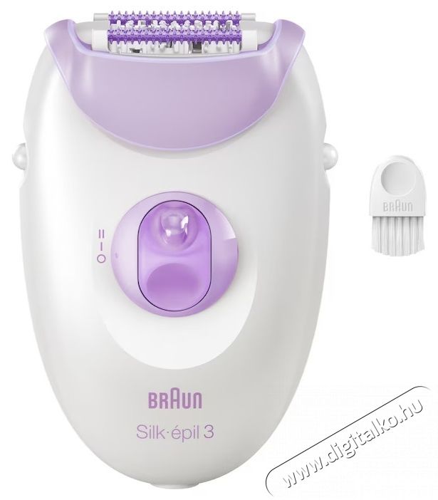 BRAUN Silk&middot;&eacute;pil 3, Vezet&eacute;kes Epil&aacute;tor Szőrtelen&iacute;t&eacute;shez, Hetekig Tart&oacute; Sima Bőr, 3-000 Sz&eacute;ps&eacute;g&aacute;pol&aacute;s / Eg&eacute;szs&eacute;g - Szőrtelen&iacute;tő / borotva - Női szőrtelen&iacute;tő - 533094