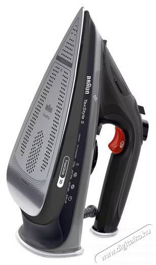 BRAUN TexStyle 5 SI5088BK Gőz&ouml;lős vasal&oacute;, 2800W, 50g/perc gőznyom&aacute;s, 220g/perc gőzl&ouml;ket, 300ml tart&aacute;ly, EloxalPlus talp, FreeGlide 3D technol&oacute;gia, Fekete H&aacute;ztart&aacute;s / Otthon / K&uuml;lt&eacute;r - Vasal&oacute; - Gőz&aacute;llom&aacute;s - 533131