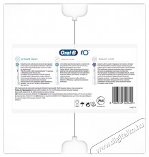 BRAUN Oral-B iO fogkefefej Gentle Care Black 8db Sz&eacute;ps&eacute;g&aacute;pol&aacute;s / Eg&eacute;szs&eacute;g - Sz&aacute;j / fog &aacute;pol&aacute;s - Kieg&eacute;sz&iacute;tő - 535894