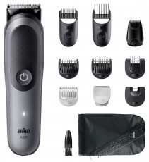 BRAUN All-in-One 5-in-1 multifunkci&oacute;s borotva, 11 az 1-ben, ez&uuml;stsz&uuml;rke Sz&eacute;ps&eacute;g&aacute;pol&aacute;s / Eg&eacute;szs&eacute;g - Szőrtelen&iacute;tő / borotva - F&eacute;rfi borotva - 536265