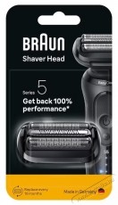 BRAUN Series 5 54B ORIGINAL elektromos borotva p&oacute;talkatr&eacute;sz, 100%-os teljes&iacute;tm&eacute;ny vissza&aacute;ll&iacute;t&aacute;sa, kompatibilis a 50, 51, 52 gener&aacute;ci&oacute;s borotv&aacute;kkal Sz&eacute;ps&eacute;g&aacute;pol&aacute;s / Eg&eacute;szs&eacute;g - Szőrtelen&iacute;tő / borotva - F&eacute;rfi borotva - 536263