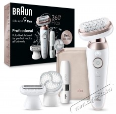 BRAUN Silk-&eacute;pil 9 9-360 Flex 360&deg; Wet & Dry epil&aacute;tor, Smart Touch, Bronz Sz&eacute;ps&eacute;g&aacute;pol&aacute;s / Eg&eacute;szs&eacute;g - Szőrtelen&iacute;tő / borotva - Női szőrtelen&iacute;tő - 536269