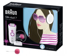 BRAUN SE7527 epilátor + hangszóró Szépségápolás / Egészség - Szőrtelenítő / borotva - Női szőrtelenítő - 302988