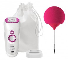 BRAUN SE7527 epilátor + hangszóró Szépségápolás / Egészség - Szőrtelenítő / borotva - Női szőrtelenítő - 302988