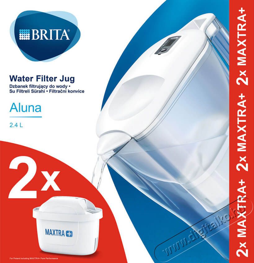 Brita 1039268 vízszűrő kancsó szett - 2 db filterrel Konyhai termékek - Vízszűrő - Vízszűrő - 365146