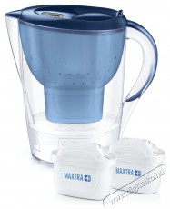 Brita BRH1040565 Marella XL 3.5 L-es vízszűrő kancsó, 2 darab Maxtra+ szűrőbetéttel, Kék  Konyhai termékek - Vízszűrő - Vízszűrő - 374223