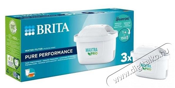 Brita 1051755 Maxtra Pro Pure Performance 3 db-os szűrőbetét Konyhai termékek - Vízszűrő - Kiegészítő - 513595