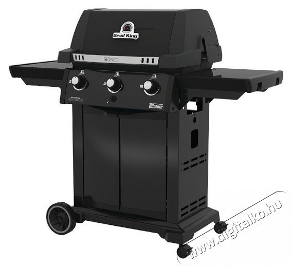 Broil King Signet 320 Black Edition gázgrill Háztartás / Otthon / Kültér - Kültér / kerti termék / grill - Kerti grill - 324051