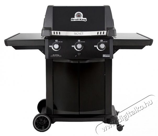 Broil King Signet 320 Black Edition gázgrill Háztartás / Otthon / Kültér - Kültér / kerti termék / grill - Kerti grill - 324051