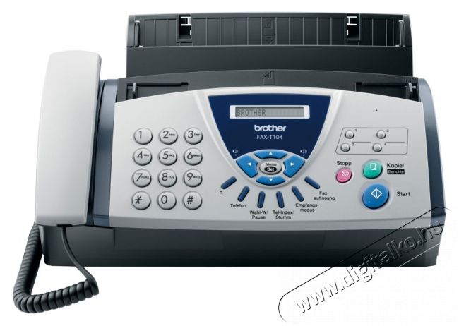 Brother FAXT104YD1 hőtranszferes fax Mobil / Kommunikáció / Smart - Vezetékes telefon / fax - 310138